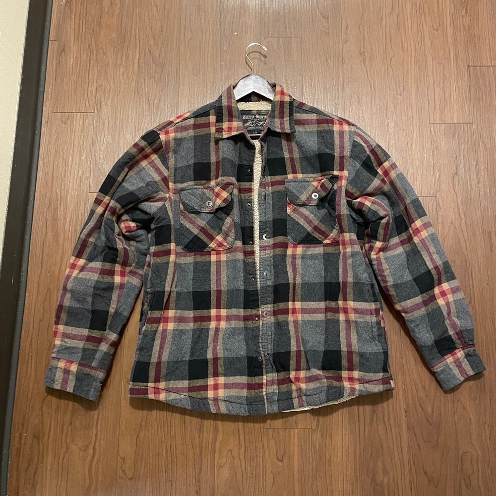 Plaid Flannel Jacket